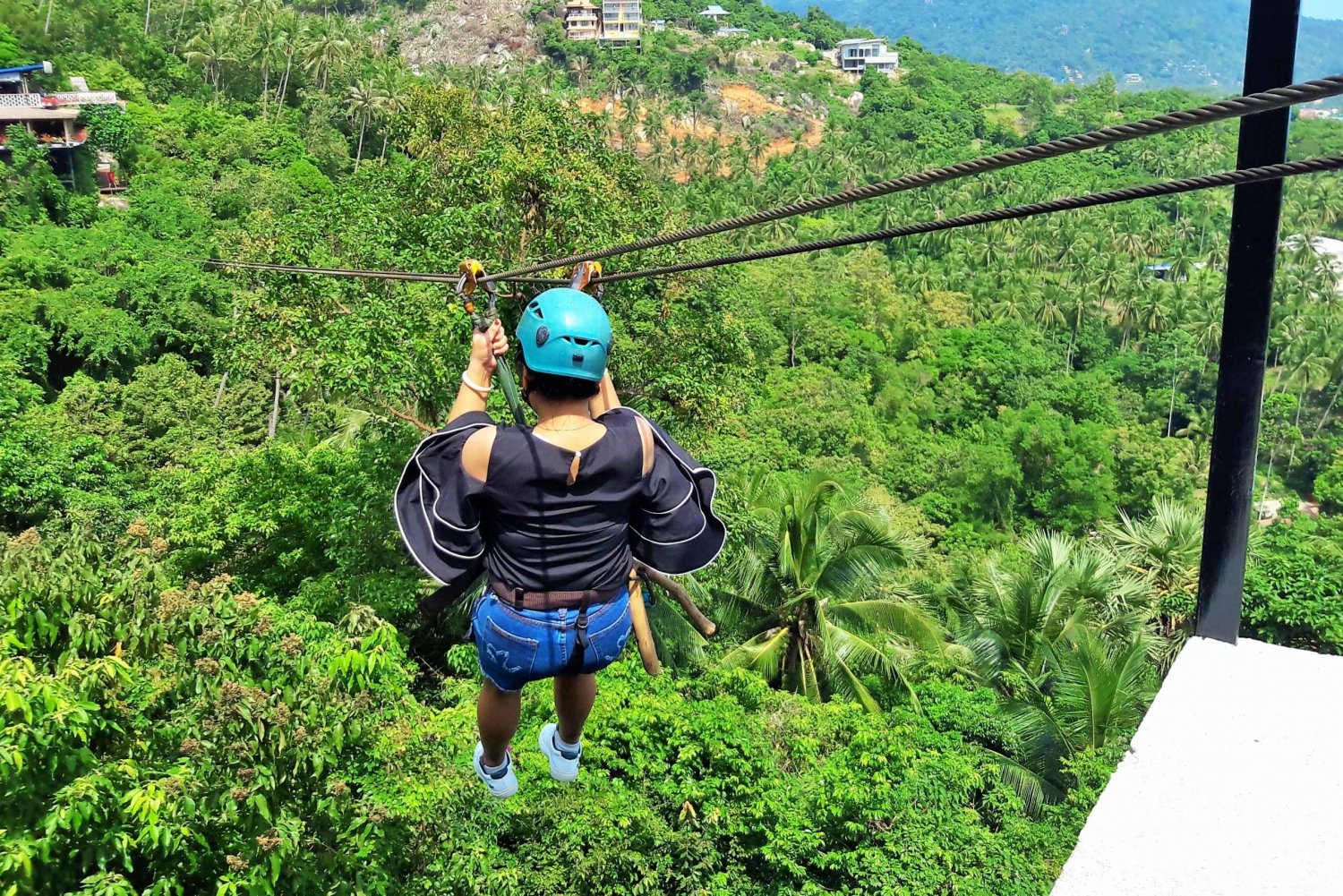 Lamai view point zipline